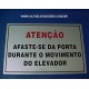 PLACA ADESIVA PARA PORTA PANTOGRÁFICA