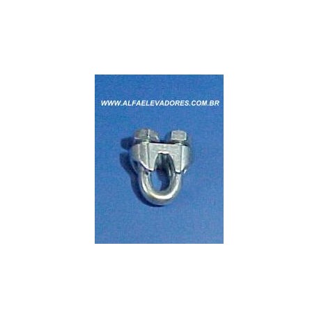 CLIPS PARA CABO DE AÇO 1/4