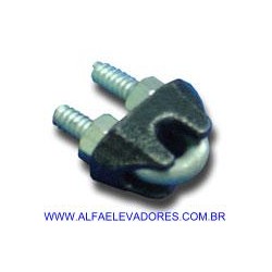 CLIPS PARA CABO DE AÇO 1/8