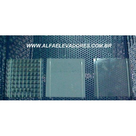 ACABAMENTO DIFUSOR PARA TETO COM DESENHO QUADRICULADO EM ACRÍLICO