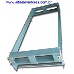 CHASSI  ARMAÇÃO COM FREIO INSTANTÂNEO PARA CABINE