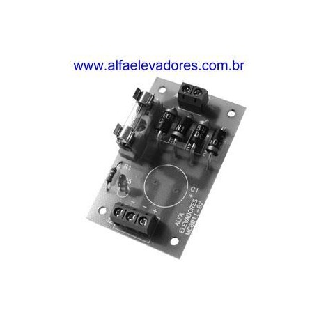 PLACA FONTE DE FREIO DE MOTOR PARA COMANDO AL 2000 E AL2500