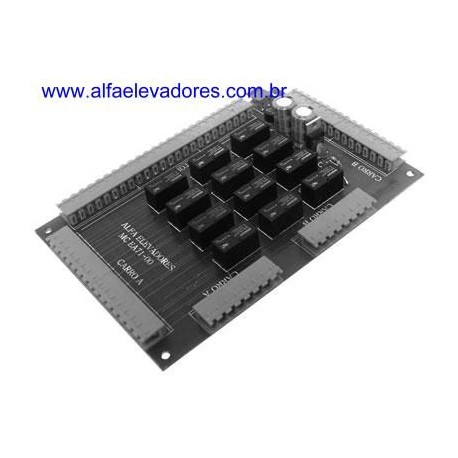 PLACA CHAVEADA PARA TRANSFERENCIA DE CHAMADA DUPLEX