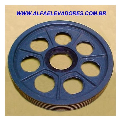 POLIA DE TRAÇÃO ØEXT. 540 MM ØENC. 200 MM 4 CANAIS 1/2" LIFT