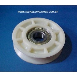 ROLDANA COM ROLAMENTO PARA SUSPENÇÃO DE PORTA DE CABINE ATLAS/REAL