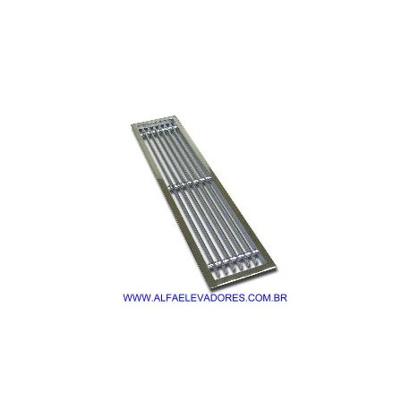 VISOR DE LATÃO CROMADO