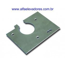 TAMPA EM INOX PARA FECHADOR ESQUERDO, PARA PISO