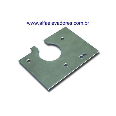 TAMPA EM INOX PARA FECHADOR ESQUERDO, PARA PISO