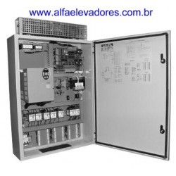 QUADRO DE COMANDO AL 2000 VVVF, ATÉ 16 PARADAS, ATÉ 60 M_MIN, ATÉ 07,5 HP, 380V, DUPLEX
