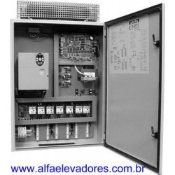 QUADRO DE COMANDO AL 2500 VVVF, ATÉ 32 PARADAS, ATÉ 150 M/MIN, ATÉ 15 HP, 380V, DUPLEX