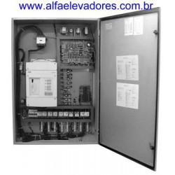 QUADRO DE COMANDO AL 2500 CC, ATÉ 32 PARADAS, ATÉ 150 M/MIN, ATÉ 140 A, 220V, DUPLEX