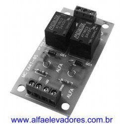 PLACA KIT SETA - INTERFACE COM 2 CONTATOS NF PARA AL 2000 E AL 2500