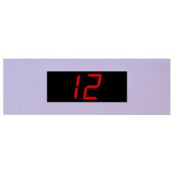 BOTOEIRA - ESPELHO INOX, RETO, COM JANELA PARA IPD