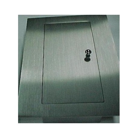 BOTOEIRA - ESPELHO INOX PARA INTERFONE