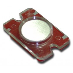 NÚCLEO LISO PARA BOTÃO ALX 500 ALFA TRANSPARENTE