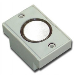 BOTÃO ALX 500 REDONDO TRANSPARENTE PINO CURTO SEM PAINEL