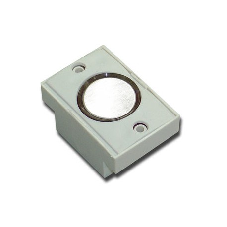 BOTÃO ALX 500 REDONDO TRANSPARENTE PINO CURTO SEM PAINEL