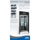 OPERADOR DE PORTA DE CABINE LATERAL 0800 MM X 2 FLS ESQ