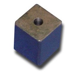 CARVÃO 16,1 X 16,1 X 19,05 METALIZADO PARA CHAVE SIMPLES