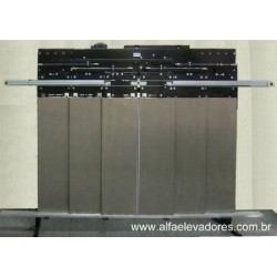 OPERADOR DE PORTA DE CABINE CENTRAL 2000 MM X 6 FLS.