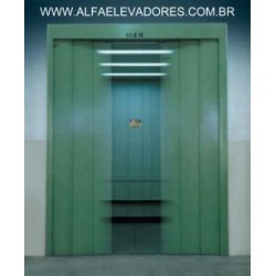 PORTA DE PAVIMENTO AUTOMÁTICA CENTRAL 2000 6 FLS + SOLEIRA + BATENTE PINTURA