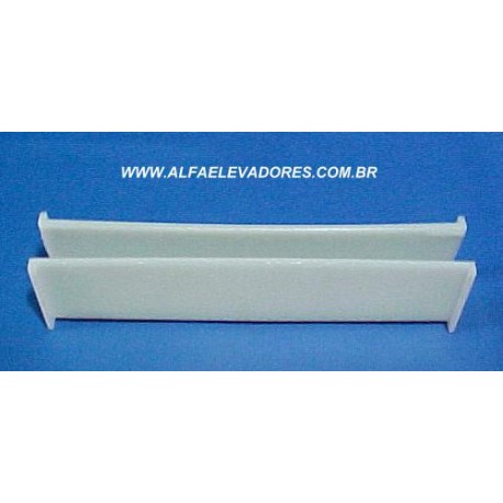 CORREDIÇA 30 X 37 X 163 PARA GUIA DE 16 MM