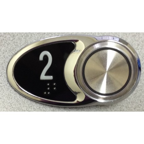 BOTÃO ELEGANCE VERMELHO GRAVADO 32