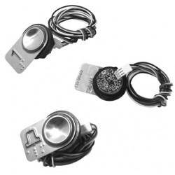 BOTÃO ALX 700 VERMELHO, COM RESISTOR 4K7 PARA 50/75 V CHAMADA SEPARADA DA ILUMINAÇÃO