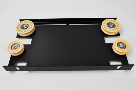 CARRETILHA PARA OPERADOR DE PORTA DE CABINE VÃO 800 X 2 FOLHAS