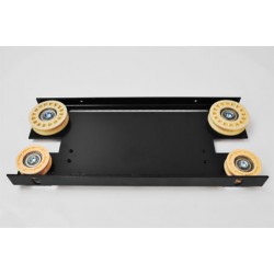 CARRETILHA PARA PORTA DE PAVIMENTO AUTOMÁTICA VÃO 800 X 2 FOLHAS