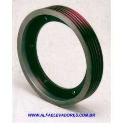 POLIA DE TRAÇÃO ØEXT. 460 MM ØENC. 400 MM 5 CANAIS 3/8"