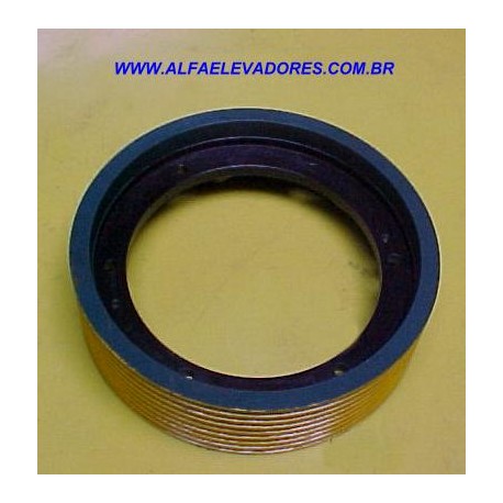 POLIA DE TRAÇÃO ØEXT. 460 MM ØENC. 400 MM 8 CANAIS 3/8"