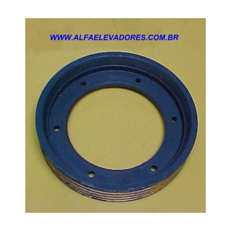 POLIA DE TRAÇÃO ØEXT. 350 MM ØENC. 290 MM 3 CANAIS 3/8"