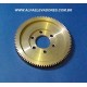 ENGRENAGEM DE BRONZE 12 X 95 X 28 mm PARA MOTOR DO OPERADOR DE PORTA