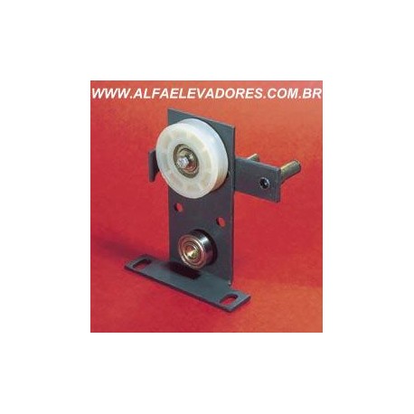 SUPORTE COM ROLDANA E EXCENTRICO PARA SUSPENÇÃO MD