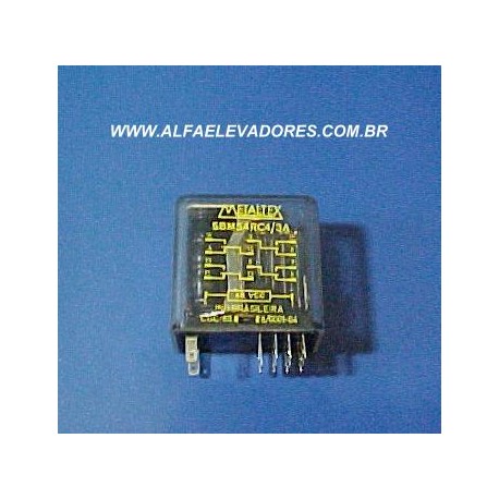 RELE ZK 040048  SBMS 4RC43A BOBINA COM 2800 R