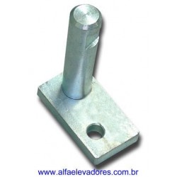 SUPORTE COM EIXO PARA PORTA DE PAVIMENTO DIREITA