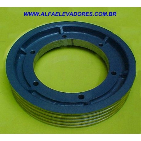 POLIA DE TRAÇÃO ØEXT. 510 MM ØENC. 310 MM 4 CANAIS 1/2´´