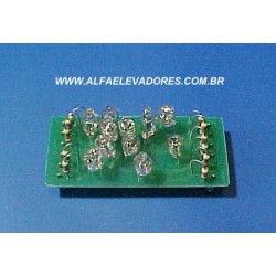 PAINEL PARA INDICADOR DE ANDAR COM NEON