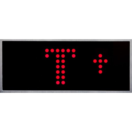 IPD GG MATRICIAL SERIAL VERMELHO ( GMSV ) 2 DÍGITOS + SETA + GONGO