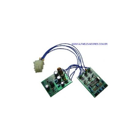 PAINEL PARA CHAVE OSCILADORA 5 FIOS 24V