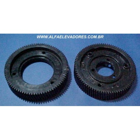 ENGRENAGEM DE NYLON 20 X 91 X 28 MM PARA MOTOR DO OPERADOR DE PORTA