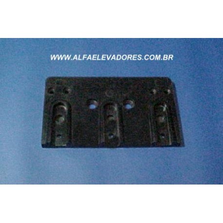 FRONTAL DE BAQUELITE PARA CHAVE DE COMUTAÇÃO