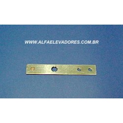 LAMINA PARA CHAVE PAPF FIXA MODELO NOVO 2 FUROS