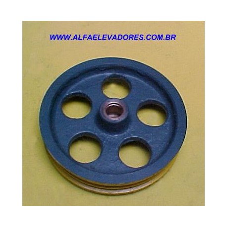 POLIA DE DESVIO ØEXT. 400 MM COM 3 CANAIS DE 1/2"