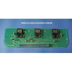 PAINEL BTS DUPLO COMANDO COM 3 SOQUETE SEM RELE