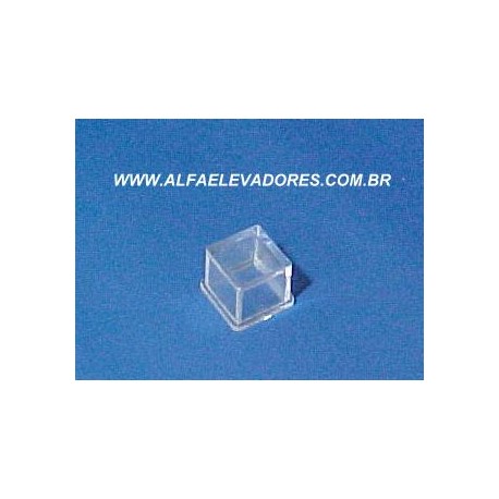 CAPACETE PARA BOTÃO QUADRADO