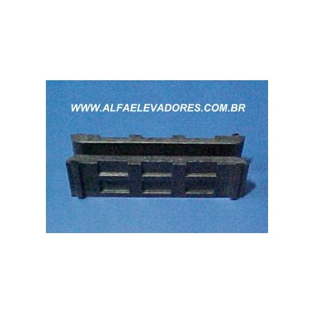 CORREDIÇA 30 X 35 X 120 PARA GUIA DE 11 MM