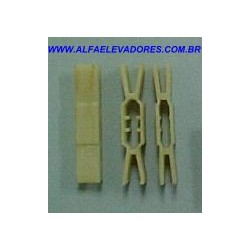 CORREDIÇA PARA PORTA DE CABINE 14 MM NYLON