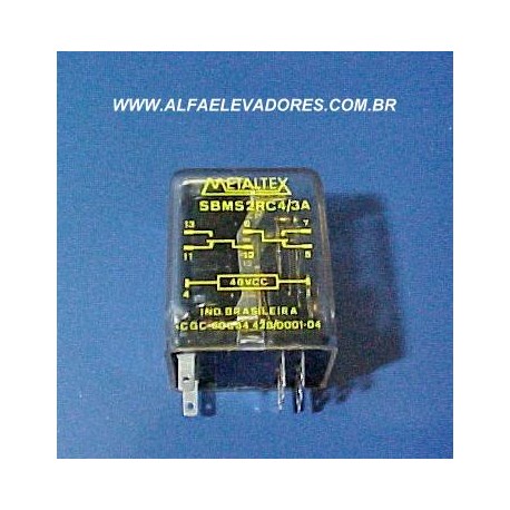 RELE SBMS 2RC4/3A PARA CONJUNTO DE TEMPO